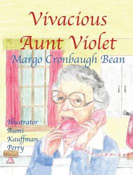 Hardcover Vivacious Aunt Violet [Large Print] Book