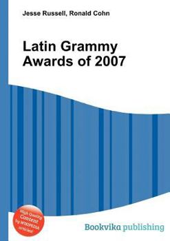 Paperback Latin Grammy Awards of 2007 Book