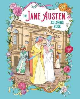 Paperback The Jane Austen Coloring Book