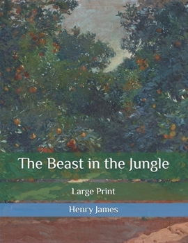 Paperback The Beast in the Jungle: Large Print Book