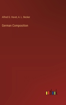 Hardcover German Composition Book