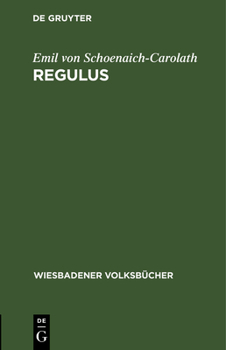 Hardcover Regulus [German] Book