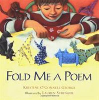Hardcover Fold Me a Poem Book