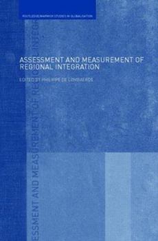 Hardcover Assessment and Measurement of Regional Integration Book