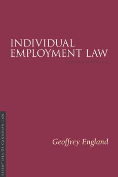 Paperback Individual Employment Law, 2/E Book