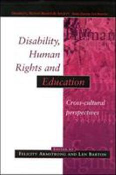 Paperback Disability, Human Rights and Education Book