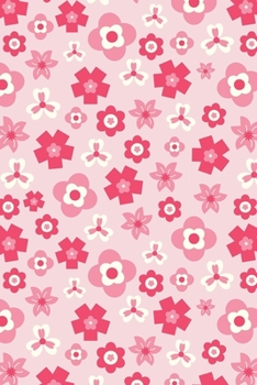 Notes: A Blank Sheet Music Notebook with Simple Flower Pattern Cover Art