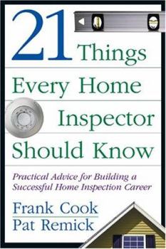 Paperback 21 Things Every Home Inspector Should Know Book