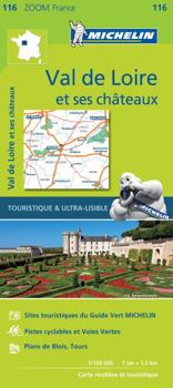 Map France ZOOM Map 116 : Val de Loire et ses Chateaux (French Edition) [French] Book
