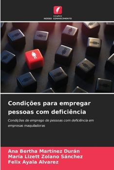 Paperback Condições para empregar pessoas com deficiência [Portuguese] Book
