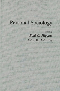 Hardcover Personal Sociology Book