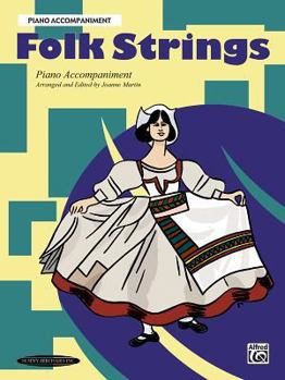 Paperback Folk Strings: Piano Acc. (Works with All Arrangements) Book