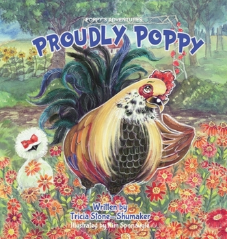 Hardcover Proudly Poppy [Large Print] Book