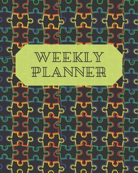 Autism Weekly Planner: 6 months Autism Planner Journal For Parents, Guardians and Care Givers To Set Goals, Track Appointments, Plan Activities, Milestones and Progress.
