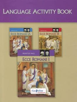 Paperback Ecce Romani 2009 Language Activity Book Level 1/1a/1b Book