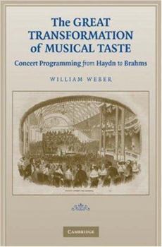 Hardcover The Great Transformation of Musical Taste Book