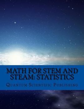 Paperback Math for STEM and STEAM: Statistics Book