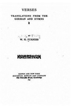 Verses; Translations From the German and Hymns