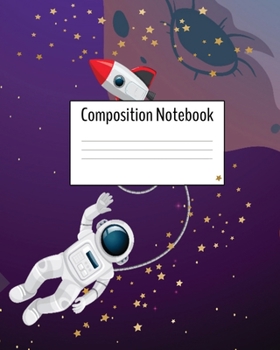 Paperback Composition Notebook: Space Journal Book