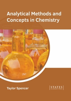 Hardcover Analytical Methods and Concepts in Chemistry Book