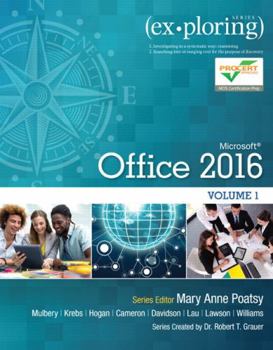 Hardcover Exploring Microsoft Office 2016 Volume 1 Book