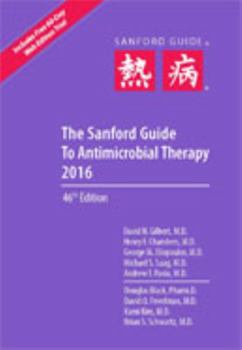 Paperback Sanford Guide to Antimicrobial Therapy Book
