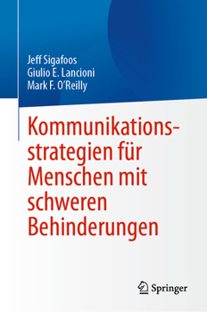 Hardcover Kommunikationsstrategien Für Menschen Mit Schweren Behinderungen [German] Book