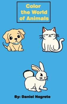 Paperback Color the world of Animals Book