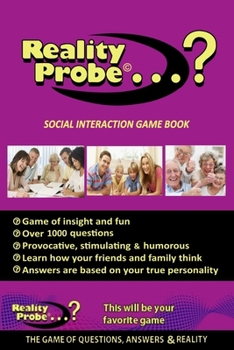 Paperback Reality Probe (Game Book): The Game of Questions Book