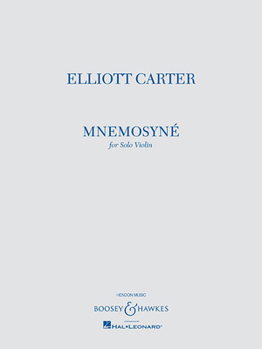 Paperback Mnemosyne: For Solo Violin Book