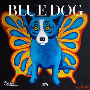 Calendar Blue Dog 2026 Wall Calendar Book