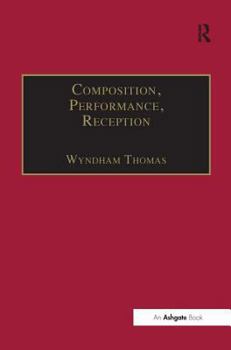 Hardcover Composition, Performance, Reception: Studies in the Creative Process in Music Book