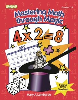 Paperback Mastering Math Through Magic, Grades 2-3 Book
