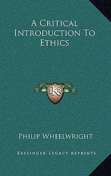 A Critical Introduction to Ethics