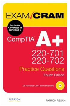 Paperback Comptia A+ 220-701 and 220-702 Practice Questions Exam Cram Book