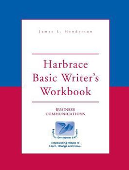 Paperback Harbrace Basic Writer's Book