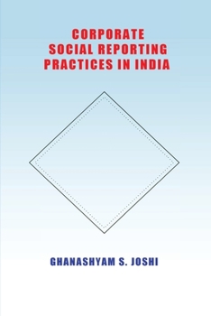 Paperback Corporate Social Reporting Practices in India Book