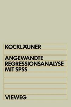 Paperback Angewandte Regressionsanalyse Mit SPSS [German] Book