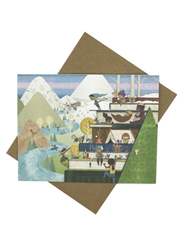 Read Island: Mountain of Books Horizontal 12 Pack Cards: Blank Inside
