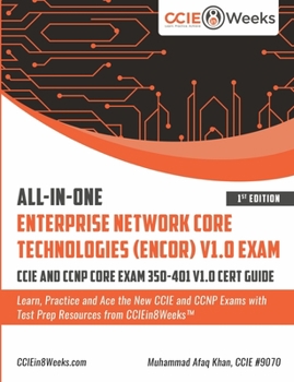 Paperback All-in-One Enterprise Network Core Technologies (ENCOR) V1.0 Exam Book