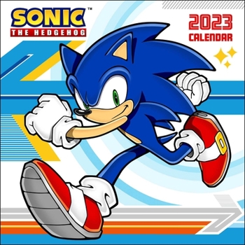 Calendar Sonic the Hedgehog 2023 Wall Calendar Book