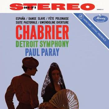 Vinyl The Music Of Chabrier (Mercury Living Presence Ser Book