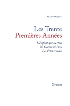 Paperback Les trente premières années [French] Book