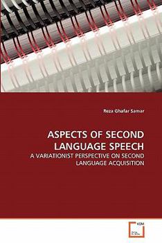 Paperback Aspects of Second Language Speech Book