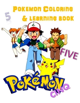 Paperback Pokemon Coloring & learning book