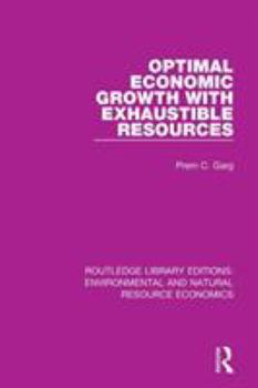 Paperback Optimal Economic Growth with Exhaustible Resources Book