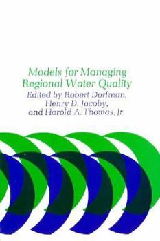 Hardcover Models for Managing Regional Water Quality Book