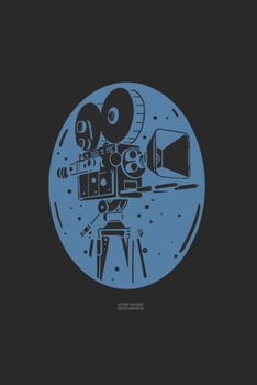 Retro Theater Vintage Kamera: FOTOGRAFEN UND KAMMERMANN NOTIZBUCH 6x9 (A5) 120 Seiten liniert! für Filmer & Kameramänner Fotografie,Theater, Liebhaber ... | Wochenplaner | Organiser | (German Edition)
