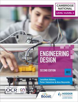 Paperback Level 1/Level 2 Cambridge National in Engineering Design (J822): Second Edition Book