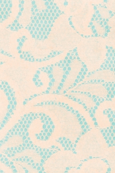 Paperback Ivory and Blue Lace Composition Notebook - Small Unruled Notebook - 6x9 Blank Notebook (Softcover Journal / Notebook / Sketchbook / Diary) Book